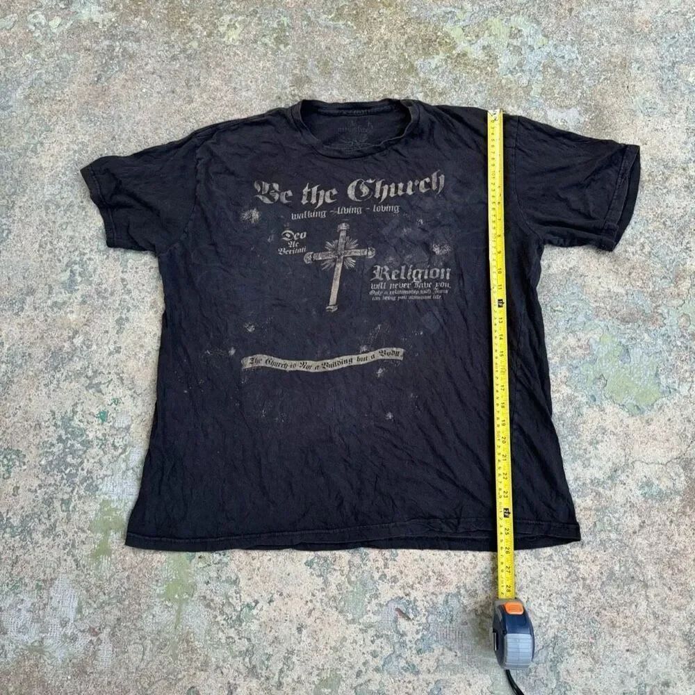 Gardenfire “We The Church” Religion Y2K Jesus Tee